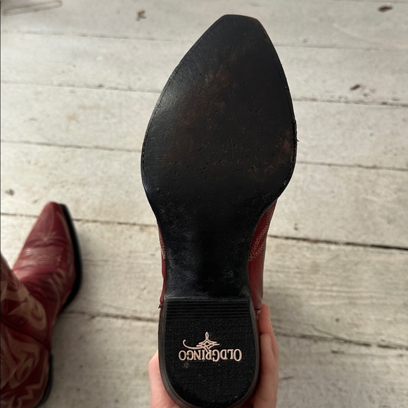 Old Gringo Western Stitched Genuine Leather Cowgirl Boot Size 6.5 - Picture 6 of 6